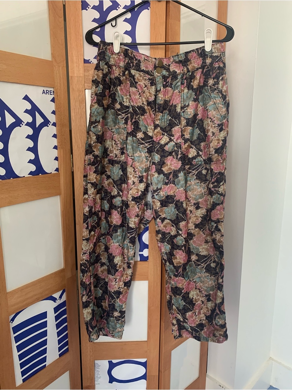 Anthropologie Patterned CottonPant